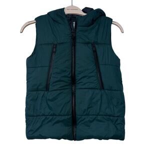 MARKS & SPENCER M&S hooded puffer vest youth size age 12-13